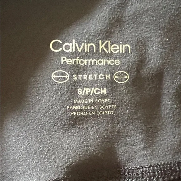 Calvin Klein Performance Charcoal Leggings - Picture 5 of 5